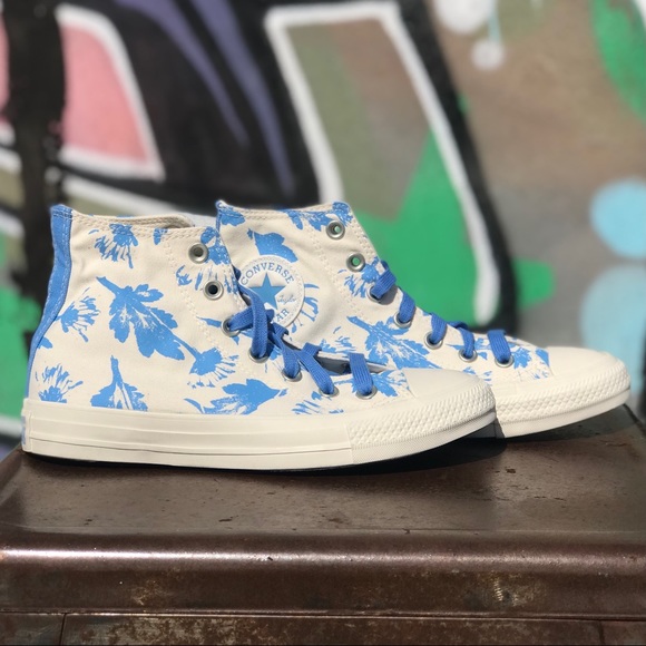 Converse CT All Star Hi Hybrid Floral Sneakers - Picture 6 of 10